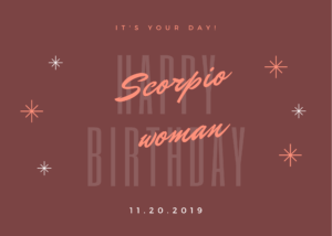 gifts Scorpio woman